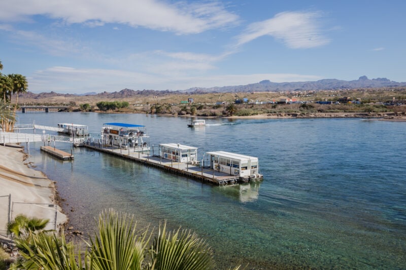 Colorado River in Laughlin, Nevada